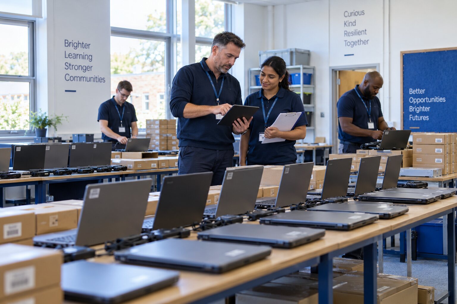 Education technology prepared for deployment